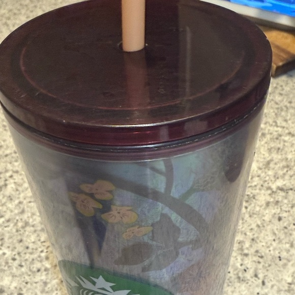 Starbucks Fall 2021 Double 24oz Metallic Foil Tumbler - Picture 6 of 6